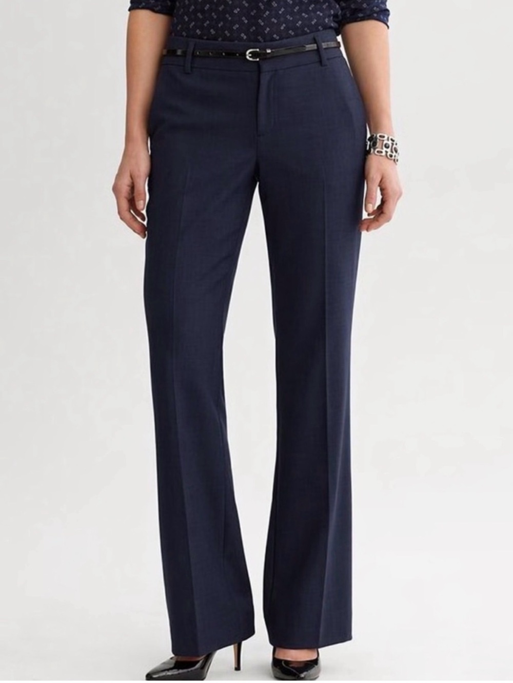 Banana Republic Martin Fit Black Pants